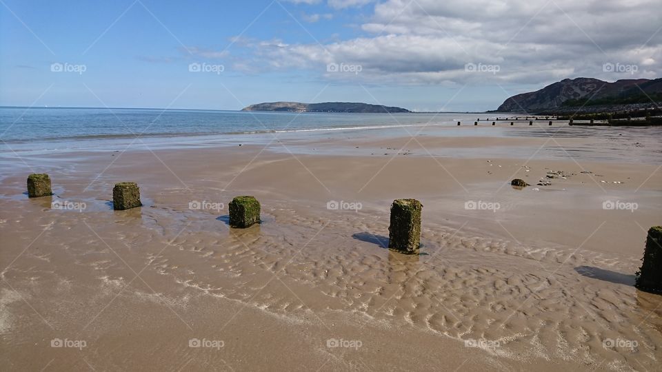 Beach in wales