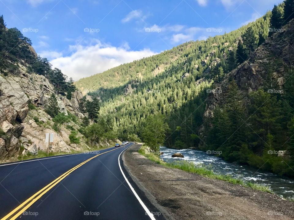 Winding Mountain Road