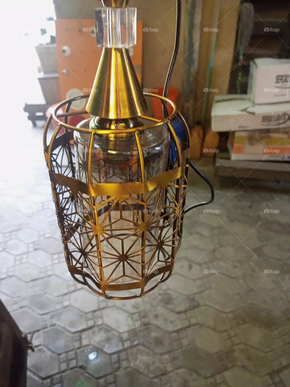fancy drop light