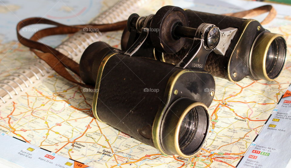 Vintage binoculars.