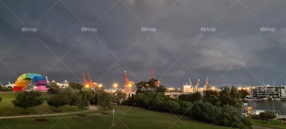 stormy morning