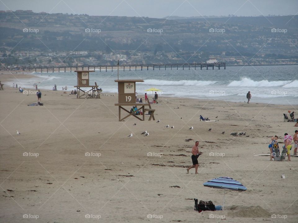 Cloudy Evening in Newport