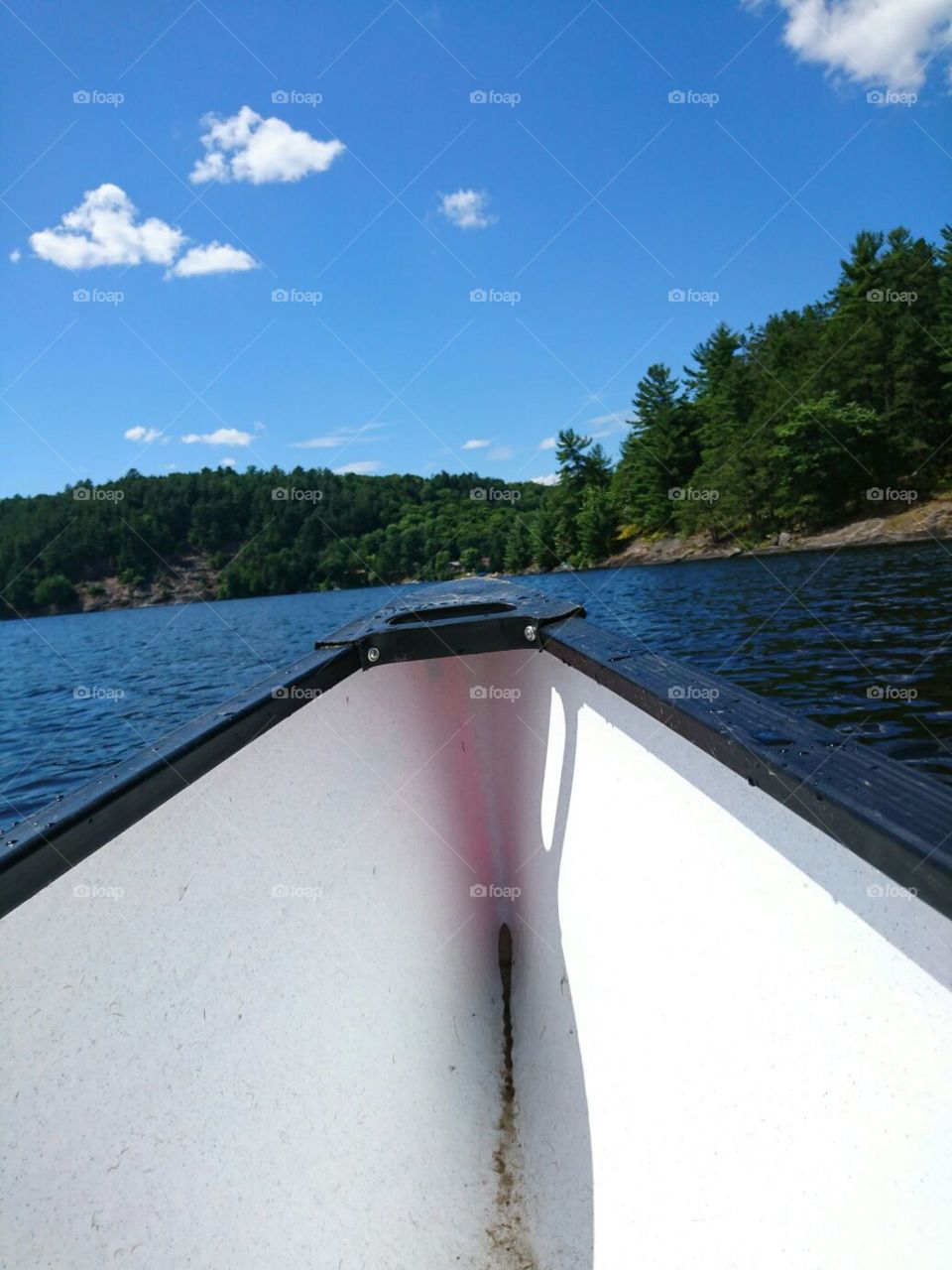 paddling Mary Lake