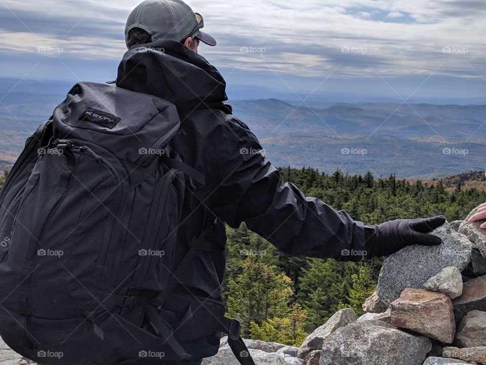 Autumn hiking