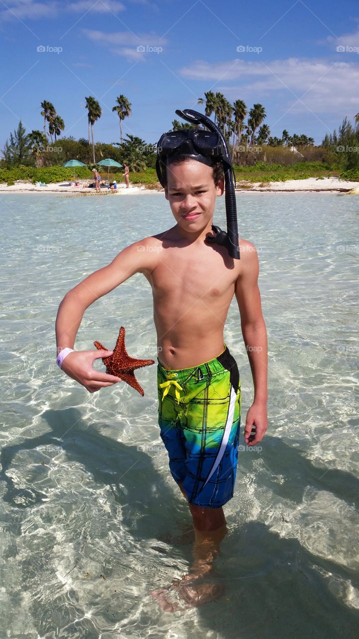starfish snorkel