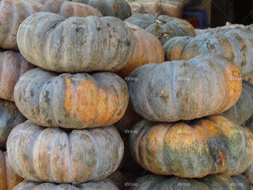 Pumpkin pile 