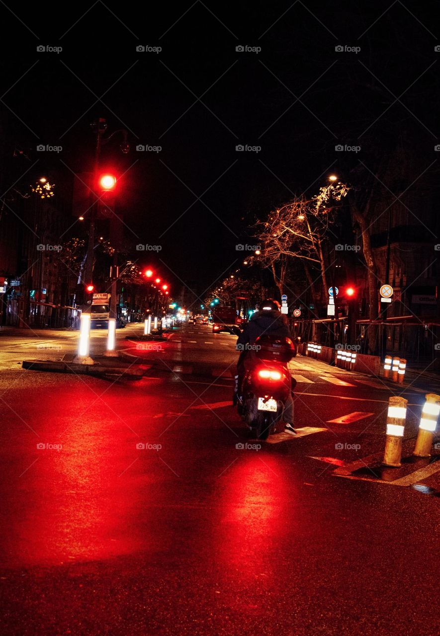 Street at night