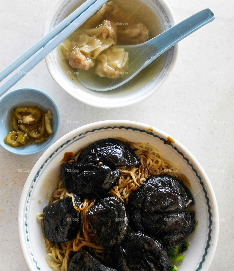 Chinese Mushroom Noodle