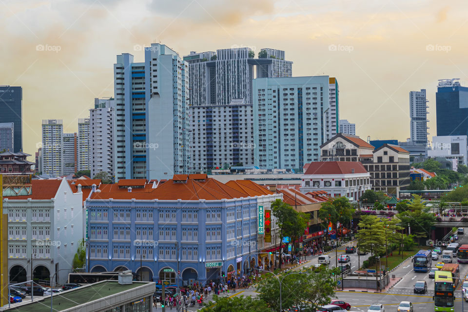 nice scenery at Chinatown