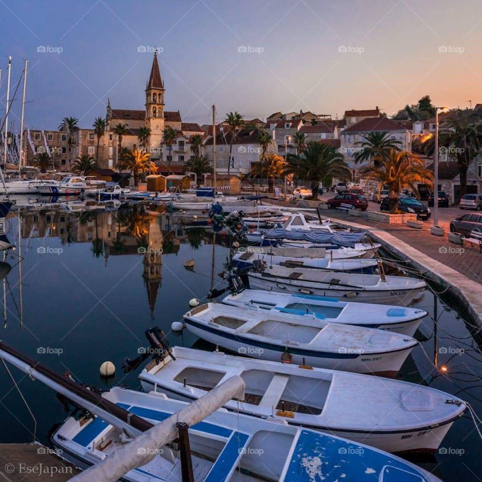 sland Brač from to Croatia Milna