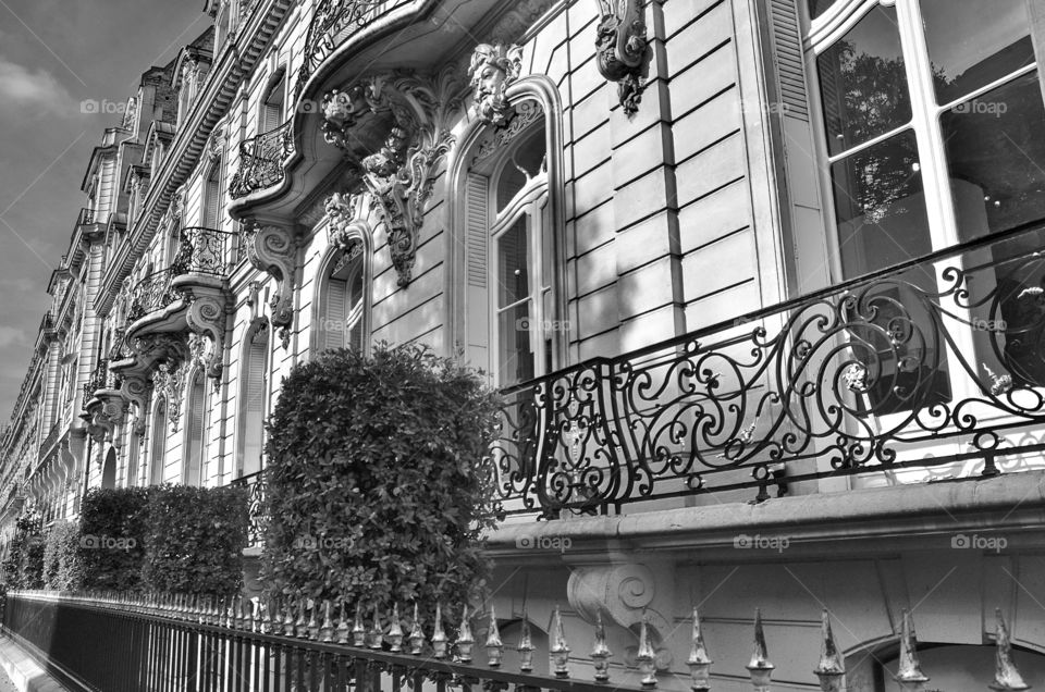 Windows in avenue Montaigne