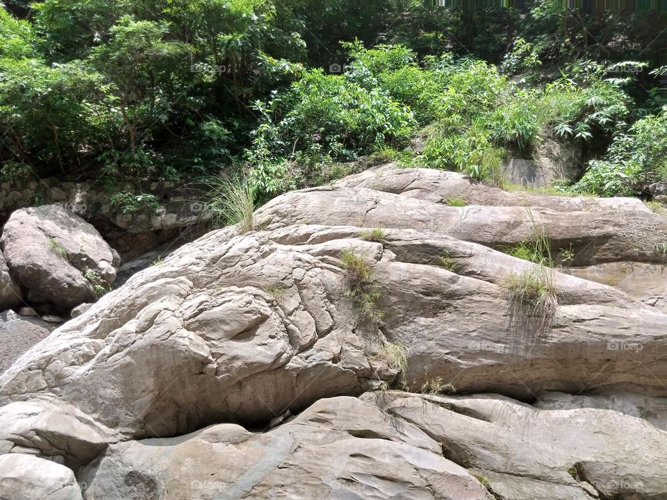 front view of a Stony mountain