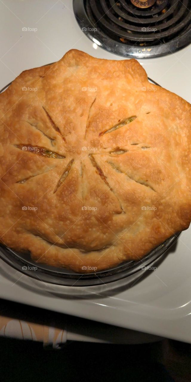 homemade chicken pot pie
