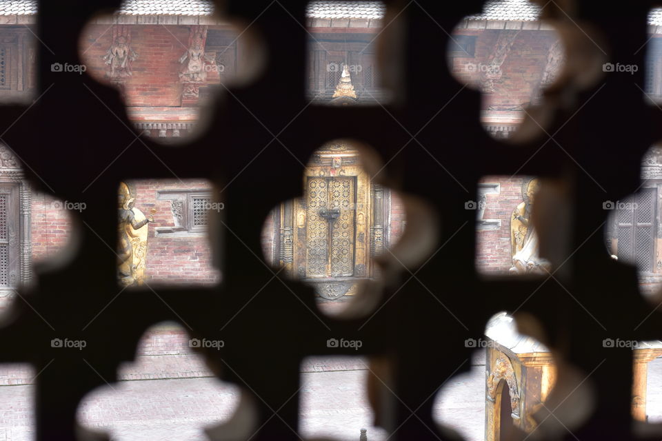 Kathmandu Palace Courtyard 