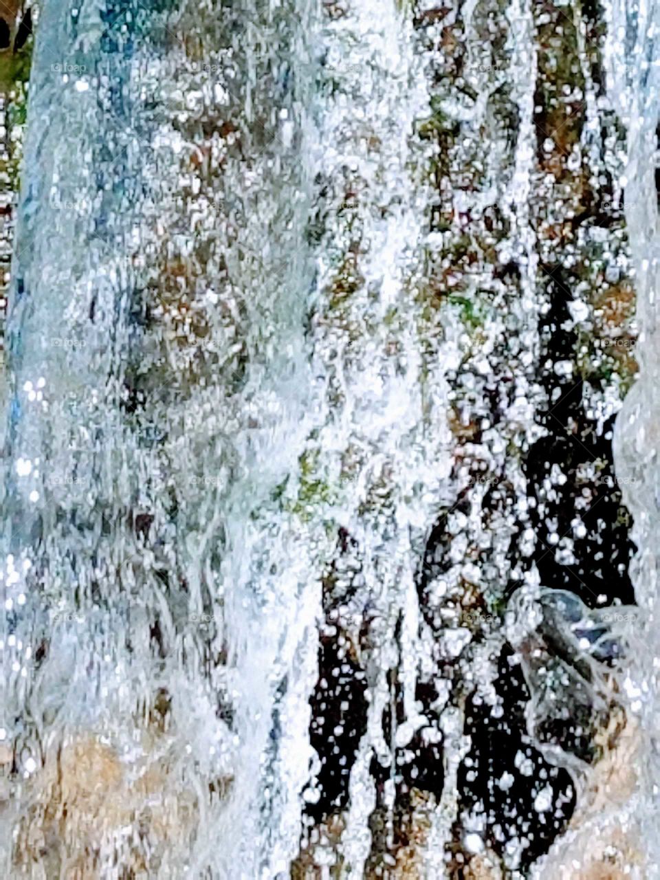 Abstract background of waterfall