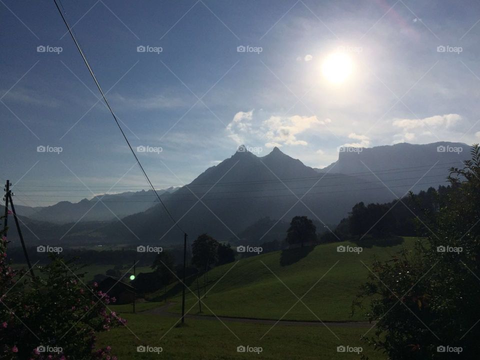 
A Mountain under the Sun!
