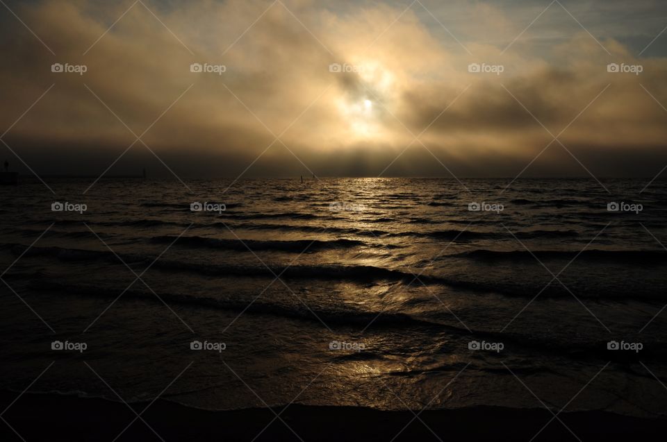 Sunset, Water, Beach, Sea, Ocean