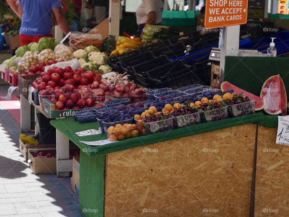 Farmer's market organic