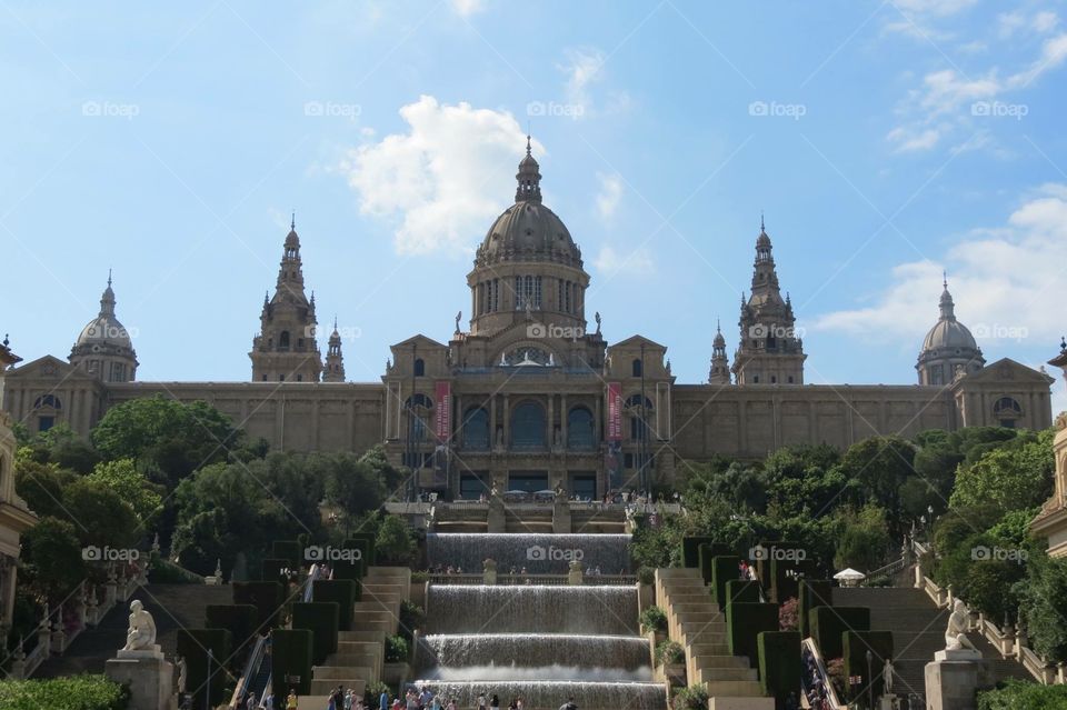 National Art Museum Catalunya. I took it when I was travelling to Spain. It's a beautiful Museum at Catalunya in Barcelona.