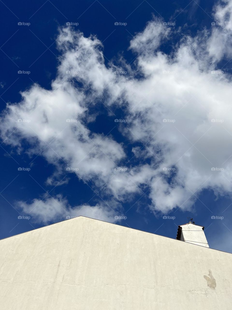 Roof and the sky