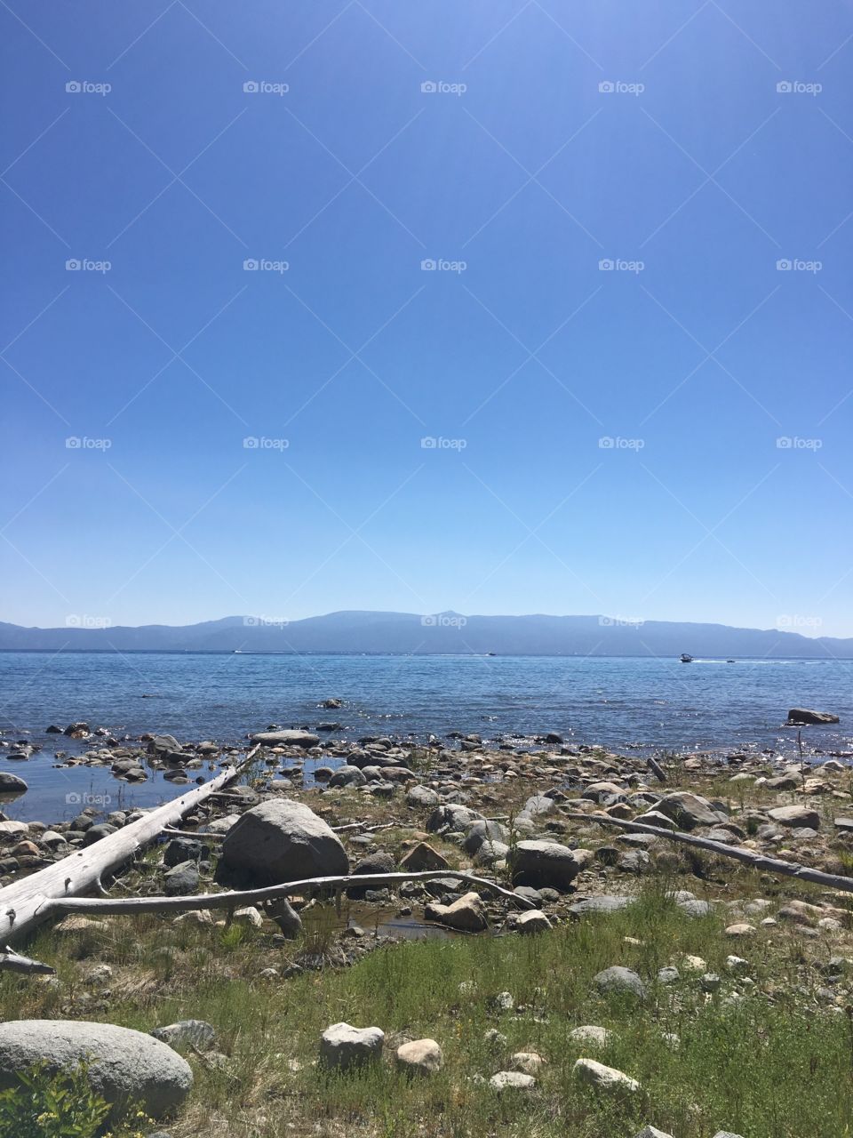 Lake Tahoe shore