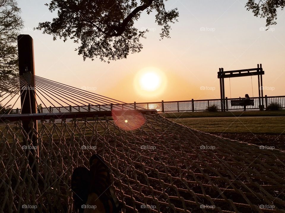 Hammock Sunset