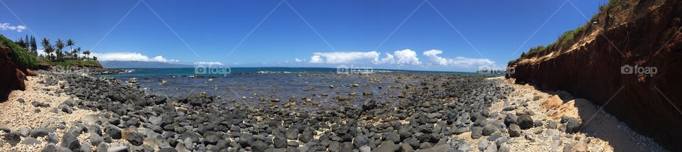 Beach, Water, Sea, No Person, Seashore