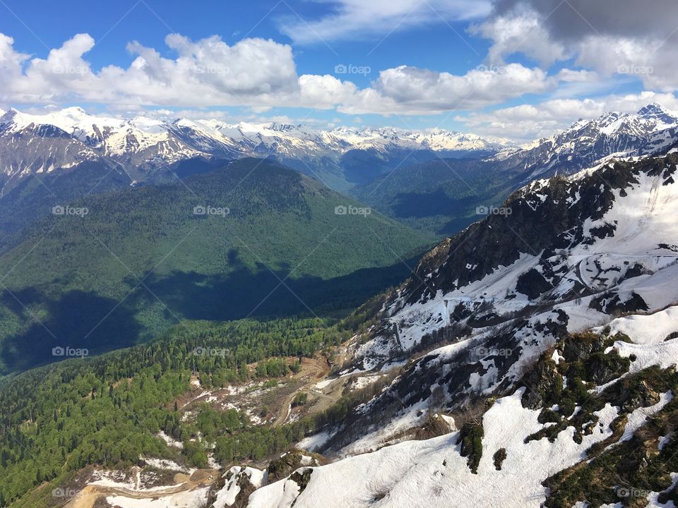 Mountains in Russia 