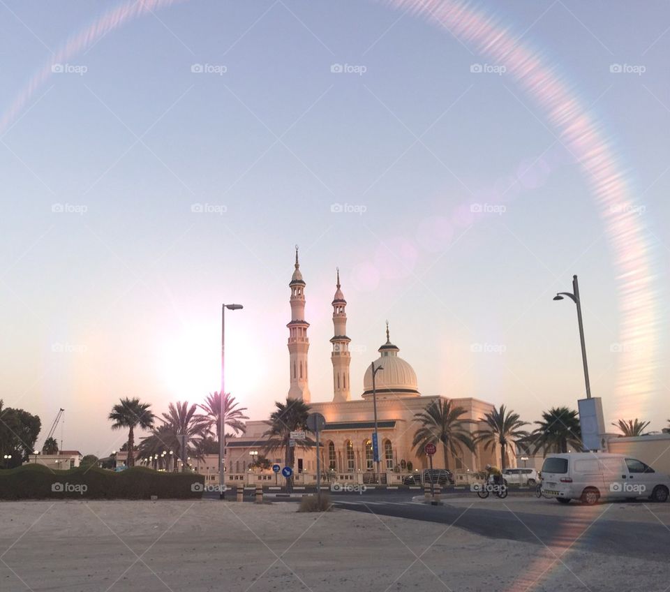 Mosque in Dubai 