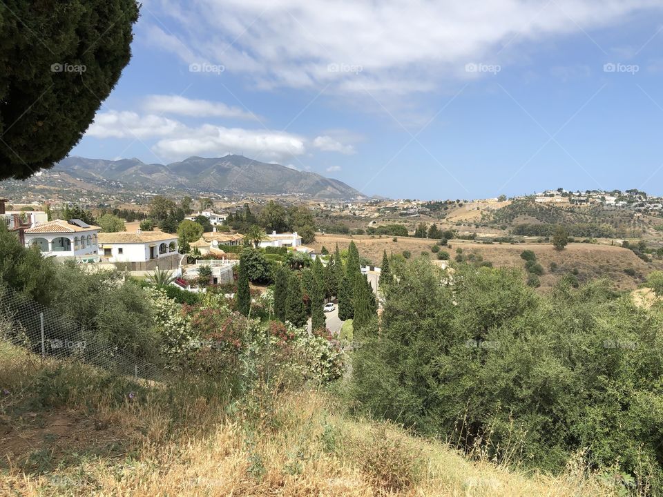 Landscape in Spain 