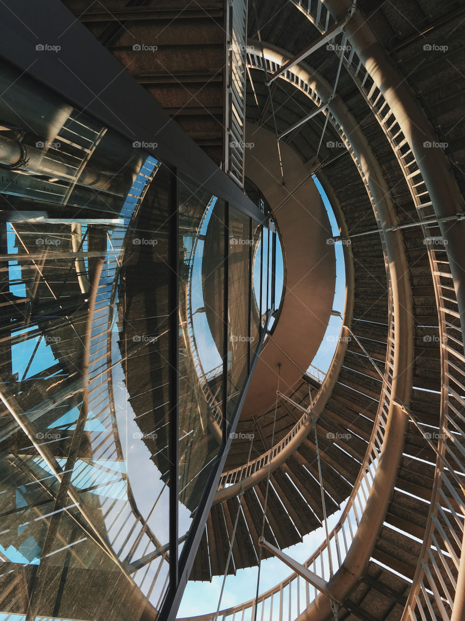 Reflected stairs...