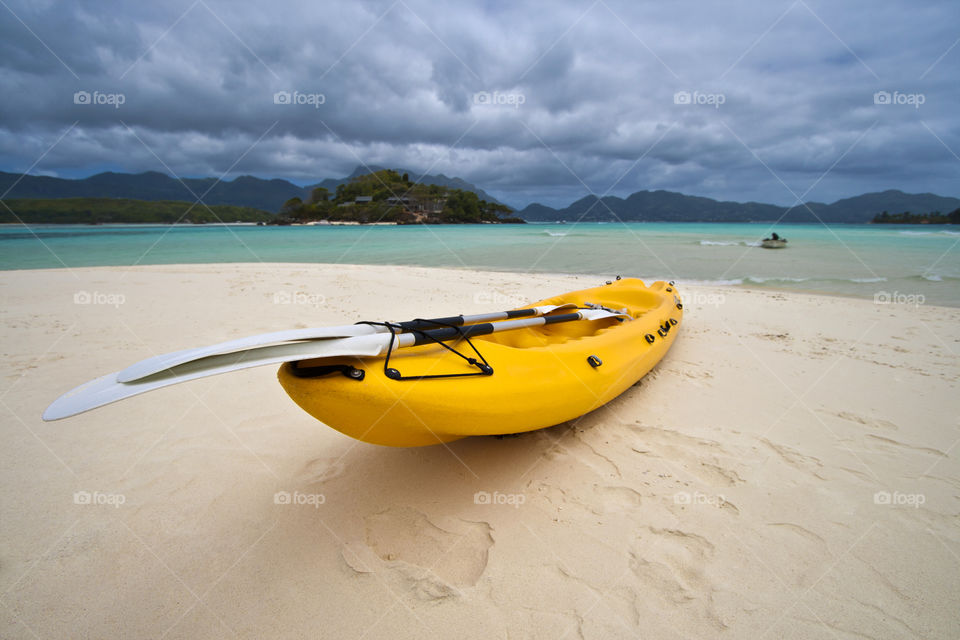 Yellow boat