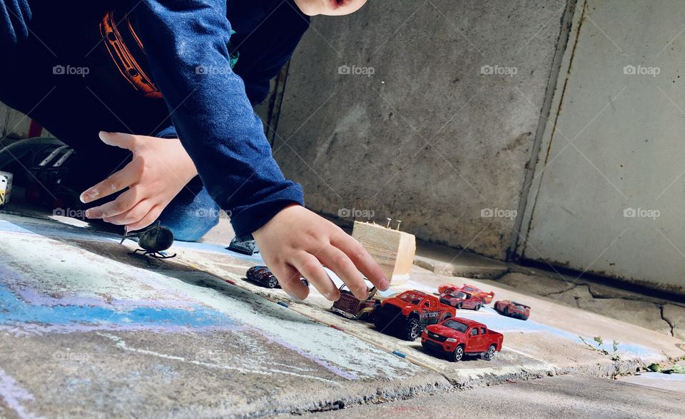 Kids in the City of Chalk