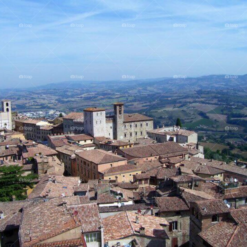 The Italian Countryside . Todi, Italy. Photo by Tony Azzaro. 