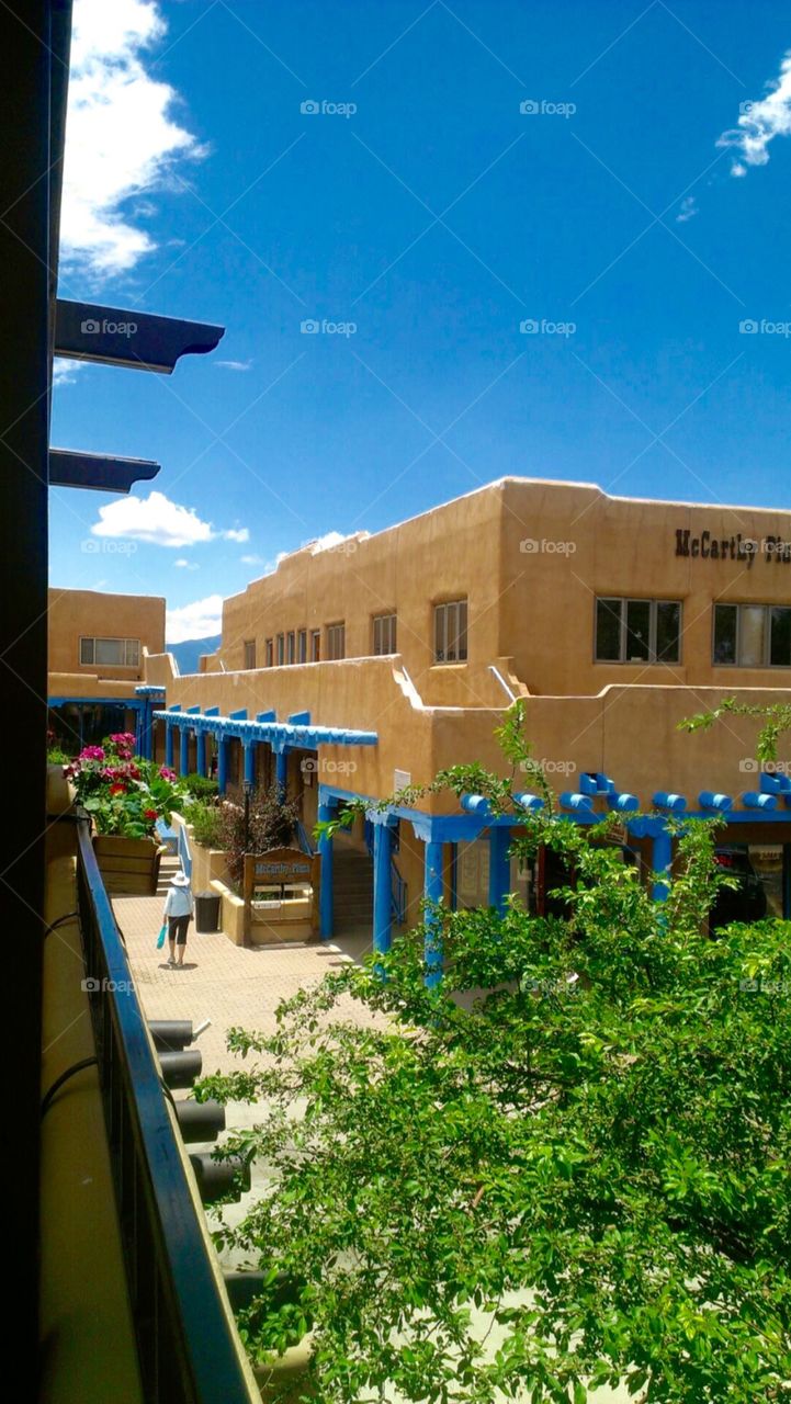 Building in Taos, New Mexico