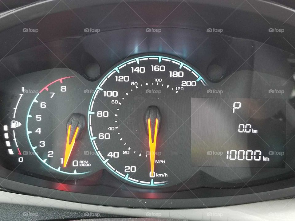 Dashboard Speedometer Odometer