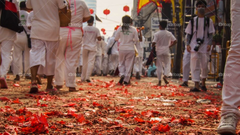 Vegetarian festival in Phuket 