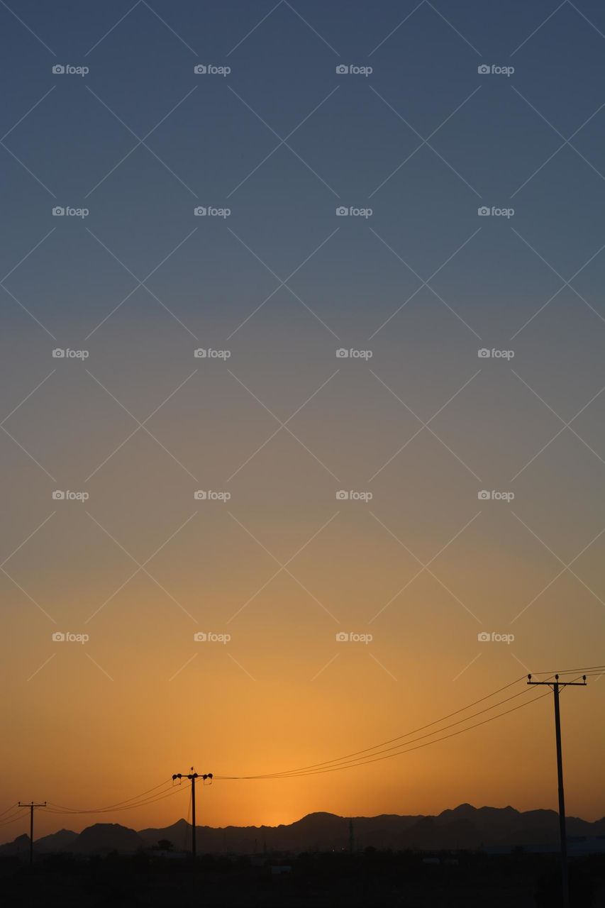 Sunsets are a magical sight