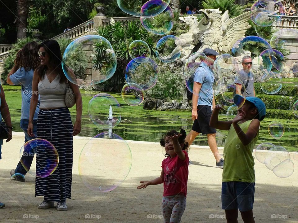 Soap bubbles