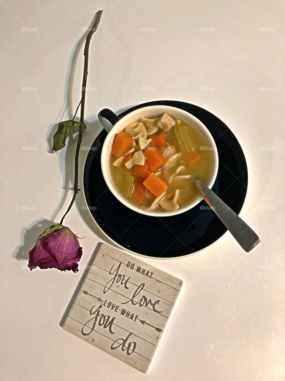 Soup and a happy thought