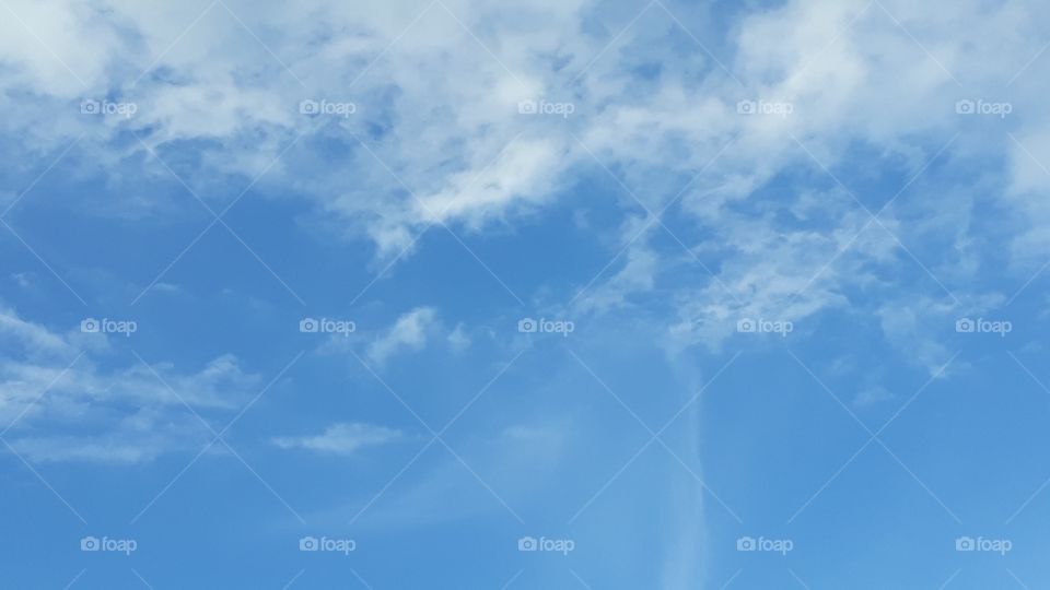 Beautiful sky and cloud in the sky