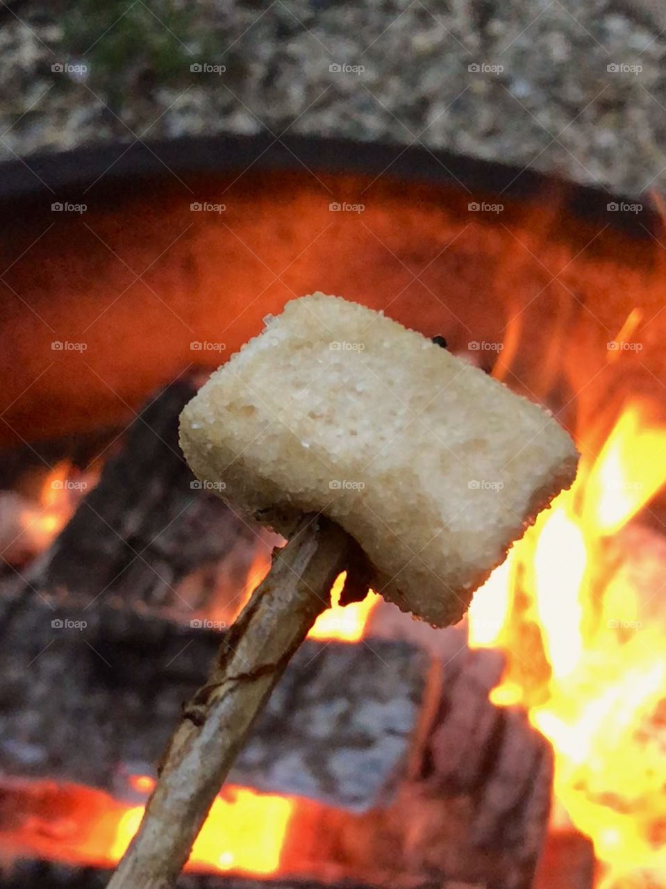 Cinnamon marshmallow smash!! ROASTED!!