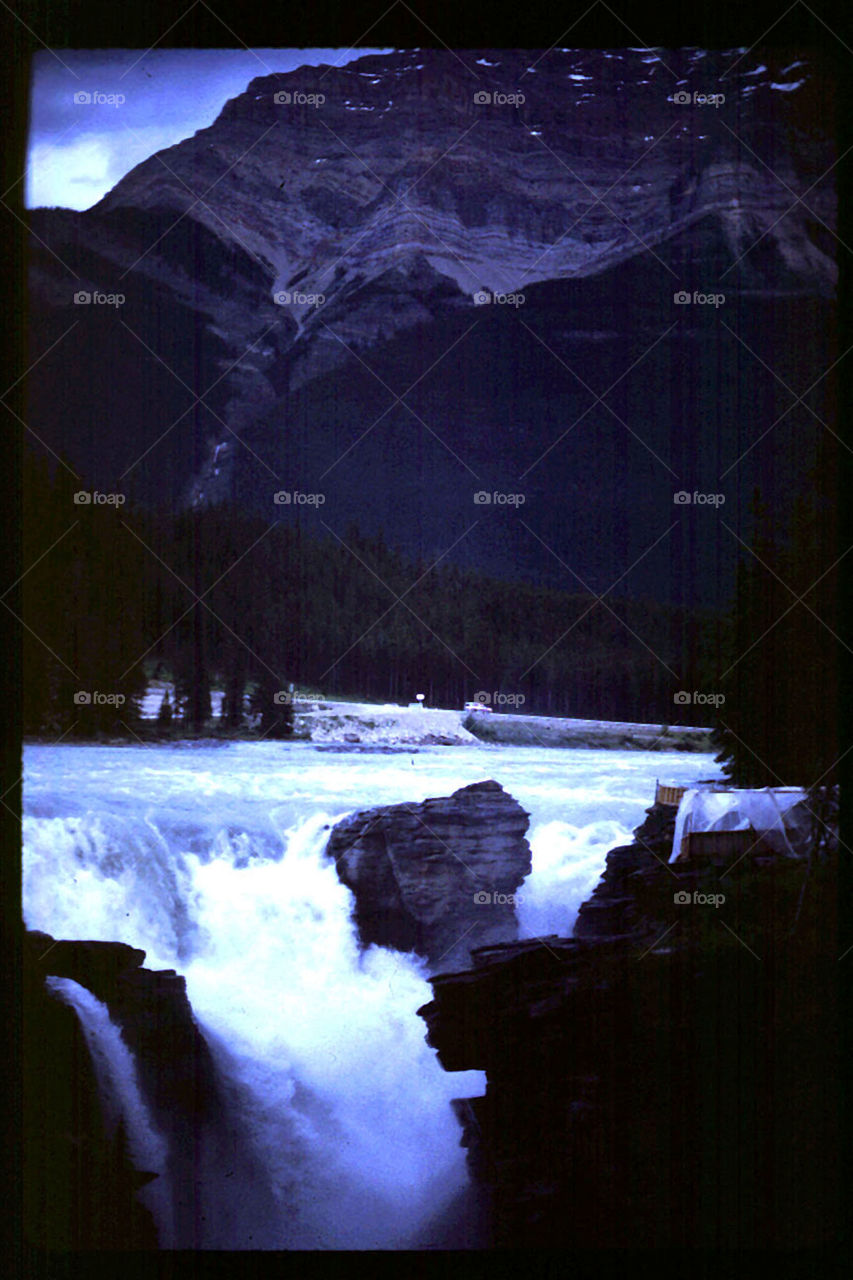 Waterfall Jasper National Park