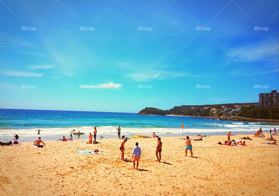 Fun at the Beach, Manly, Sydney