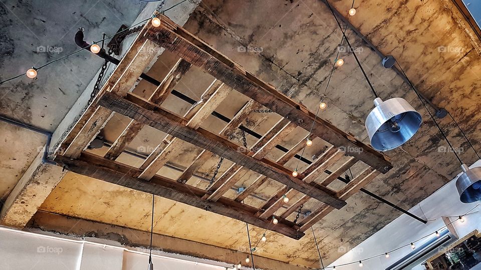 ceiling design - Brightside Resto