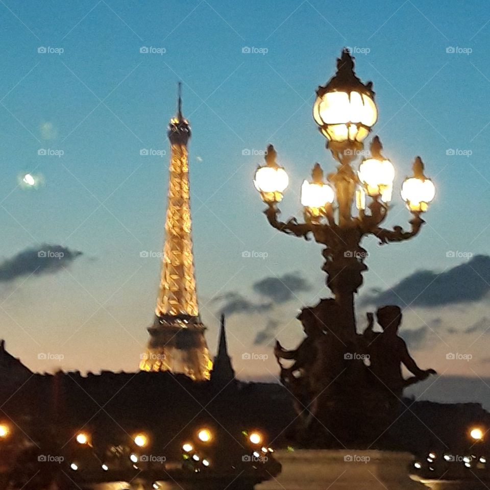 Paris pont Alexandre  III