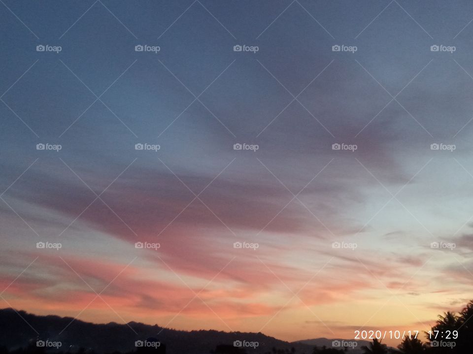 So beautiful and Wonderful Sky in Passo Ambon.