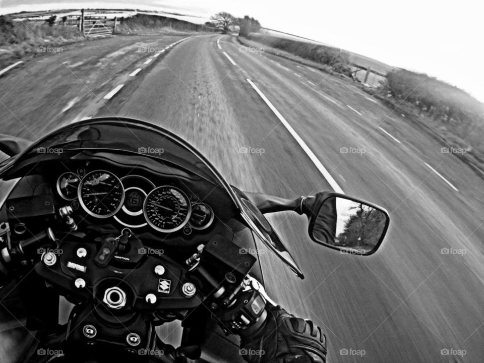 riding the Welsh coast roads