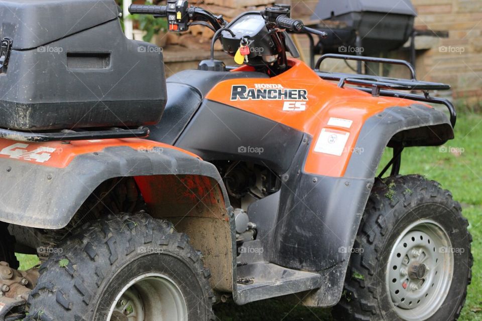 Honda rancher ATV