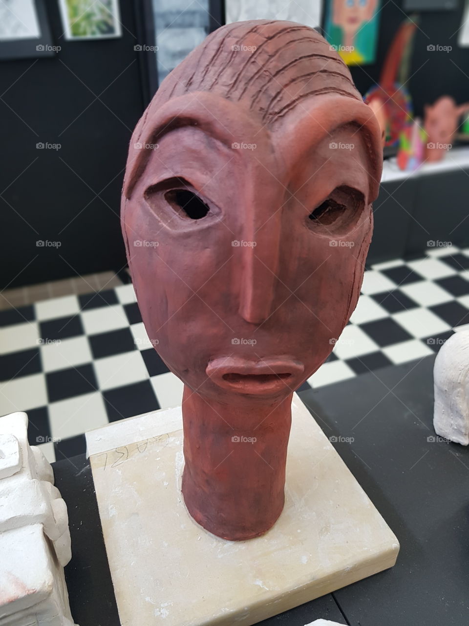 terracotta head